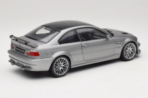 BMW M3 E46 GTR Street Stříbrně Šedý Kyosho 1:18 08507S Kov – obrázek 3 z 8