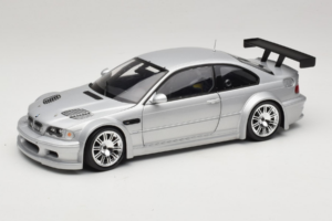 BMW M3 E46 GTR Street Stříbrný Minichamps 1:18 100012100 Kov