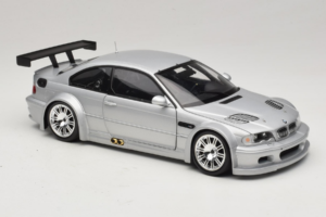 BMW M3 E46 GTR Street Stříbrný Minichamps 1:18 100012100 Kov – obrázek 6 z 8