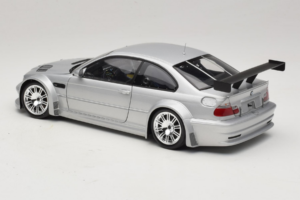 BMW M3 E46 GTR Street Stříbrný Minichamps 1:18 100012100 Kov – obrázek 7 z 8