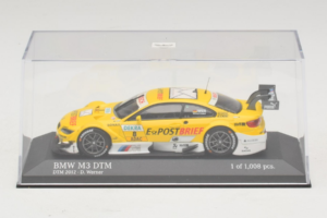 BMW M3 E92 #8 D. Werner BMW Team Schnitzer DTM 2012 Minichamps 1:43 410122208 Kov – obrázek 4 z 5