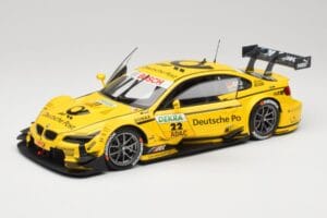 BMW M3 E92 #22 T. Glock BMW Team MTEK DTM 2013 Minichamps 1:18 100132222 Kov – obrázek 2 z 8