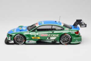 BMW M3 E92 #7 A. Farfus BMW Team RBM DTM 2013 Minichamps 1:18 100132207 Kov – obrázek 4 z 8
