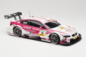 BMW M3 E92 DTM #16 BMW Team RMG A. Priaulx 2013 Minichamps 1:18 100132216 Kov – obrázek 6 z 8