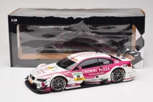 BMW M3 E92 DTM #16 BMW Team RMG A. Priaulx 2013 Minichamps 1:18 100132216 Kov – obrázek 8 z 8