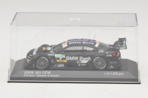 BMW M3 E92 #7 B. Spengler BMW Team Schnitzer DTM Champion 2012 Minichamps 1:43 410122207 Kov – obrázek 4 z 5
