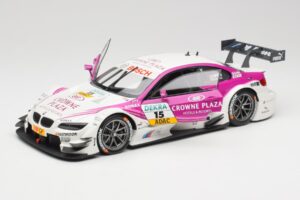 BMW M3 E92 #15 A. Priaulx BMW Team RBM DTM 2012 Minichamps 1:18 100122215 Kov – obrázek 2 z 8