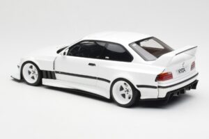 BMW M3 GTR E36 Khyzyl Saleem Alpine Bílý Otto 1:18 OT1051 Pryskyřice – obrázek 5 z 6