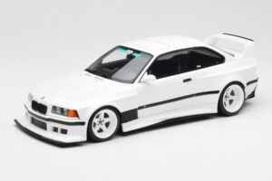 BMW M3 GTR E36 Khyzyl Saleem Alpine Bílý Otto 1:18 OT1051 Pryskyřice
