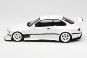 BMW M3 GTR E36 Khyzyl Saleem Alpine Bílý Otto 1:18 OT1051 Pryskyřice – obrázek 3 z 6