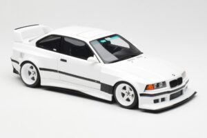 BMW M3 GTR E36 Khyzyl Saleem Alpine Bílý Otto 1:18 OT1051 Pryskyřice – obrázek 4 z 6