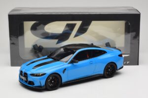 BMW M4 CS G82 Riviera Blue GT Spirit 1:18 GT511 Pryskyřice – obrázek 6 z 6