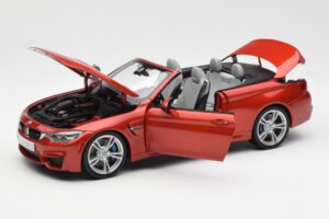 BMW M4 F83 Kabriolet Sakhir Oranžový Paragon 1:18 PA-97111 Kov – obrázek 2 z 8