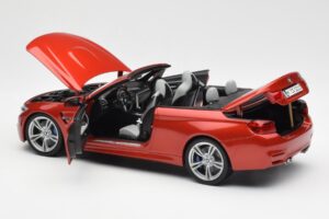 BMW M4 F83 Kabriolet Sakhir Oranžový Paragon 1:18 PA-97111 Kov – obrázek 5 z 8
