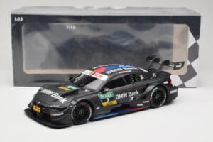 BMW M4 F82 #7 BMW Team RBM B. Spengler DTM 2018 Minichamps 1:18 155182807 Kov – obrázek 6 z 6