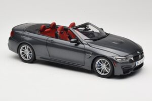 BMW M4 F83 Kabriolet Mineral Grey Paragon 1:18 80432339610 Kov – obrázek 6 z 8
