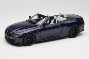 BMW M4 G82 Kabriolet Modrý Metallic Minichamps 1:18 110021031 Kov