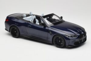 BMW M4 G82 Kabriolet Modrý Metallic Minichamps 1:18 110021031 Kov – obrázek 6 z 8