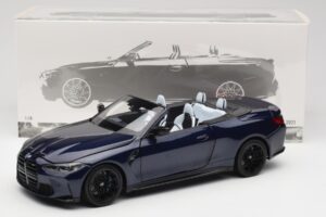 BMW M4 G82 Kabriolet Modrý Metallic Minichamps 1:18 110021031 Kov – obrázek 8 z 8