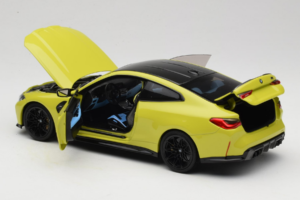 BMW M4 G82 Žlutý Dealerská Edice Minichamps 1:18 80435A51949-R1 Kov – obrázek 7 z 10