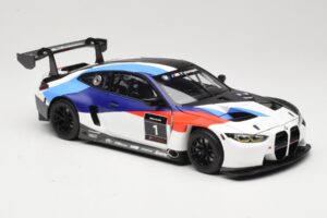 BMW M4 G82 GT3 Presentation 2021 Minichamps 1:18 80435A5D002 Kov – obrázek 6 z 8