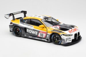 BMW M4 G82 GT3 Rowe Racing #98 ADAC 24 Hours Nürburgring 2022 Minichamps 1:18 113222098 Kov – obrázek 6 z 8