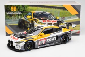 BMW M4 G82 GT3 Rowe Racing #98 ADAC 24 Hours Nürburgring 2022 Minichamps 1:18 113222098 Kov – obrázek 8 z 8