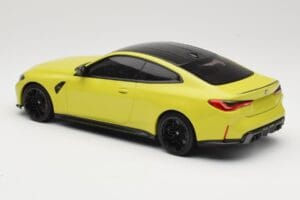BMW M4 G82 Žlutý Minichamps 1:18 155020120 Kov – obrázek 5 z 6