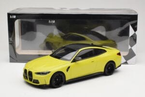 BMW M4 G82 Žlutý Minichamps 1:18 155020120 Kov – obrázek 6 z 6