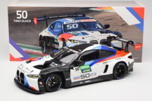 BMW M4 GT3 Ceccato Racing #50 T. Glock DTM Imola 2022 Minichamps 1:18 113222050 Kov – obrázek 8 z 8