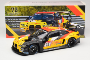 BMW M4 GT3 #72 D. Harper / M. Hesse / N. Verhagen BMW Junior Team 24 Hours of Nurburgring 2023 Minichamps 1:18 113232072 Kov – obrázek 8 z 8