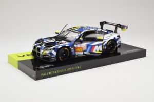 BMW M4 GT3 Team WRT #46 V. Rossi / A. Al-Harthy / M. Martin DNF 24 Hours of Le Mans 2024 Minichamps 1:18 113242446 Kov – obrázek 3 z 8