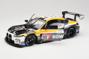 BMW M4 GT3 #98 M. Wittmann / S. van der Linde Rowe Racing ADAC 24h Nurburgring 2023 Minichamps 1:18 113232098 Kov – obrázek 2 z 8
