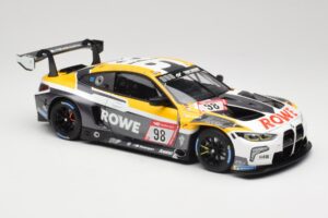 BMW M4 GT3 #98 M. Wittmann / S. van der Linde Rowe Racing ADAC 24h Nurburgring 2023 Minichamps 1:18 113232098 Kov – obrázek 6 z 8