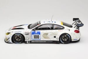 BMW M6 GT3 F13 #100 Schubert Motorsport J. Edwards / J. Klingmann 24h Nurburgring 2016 Minichamps 1:18 155162611 Kov – obrázek 3 z 6