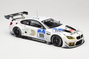 BMW M6 GT3 F13 #100 Schubert Motorsport J. Edwards / J. Klingmann 24h Nurburgring 2016 Minichamps 1:18 155162611 Kov – obrázek 4 z 6