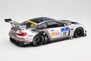 BMW M6 GT3 F13 #18 Schubert Motorsport A. Farfus / J. Krohn 24h Nurburgring 2016 Minichamps 1:18 155162618 Kov – obrázek 2 z 6