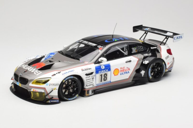 BMW M6 GT3 F13 #18 Schubert Motorsport A. Farfus / J. Krohn 24h Nurburgring 2016 Minichamps 1:18 155162618 Kov