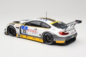 BMW M6 GT3 F13 #23 Rowe Racing A. Sims / P. Eng 24h Nurburgring 2016 Minichamps 1:18 155162623 Kov – obrázek 5 z 6