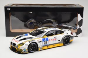 BMW M6 GT3 F13 #23 Rowe Racing A. Sims / P. Eng 24h Nurburgring 2016 Minichamps 1:18 155162623 Kov – obrázek 6 z 6