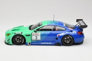 BMW M6 GT3 F13 #3 Falken Motorsports P. Düsseldorf / J. Müller VLN Winner Heat 4 2017 Minichamps 1:18 153172693 Kov – obrázek 3 z 6