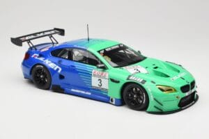 BMW M6 GT3 F13 #3 Falken Motorsports P. Düsseldorf / J. Müller VLN Winner Heat 4 2017 Minichamps 1:18 153172693 Kov – obrázek 4 z 6