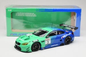 BMW M6 GT3 F13 #3 Falken Motorsports P. Düsseldorf / J. Müller VLN Winner Heat 4 2017 Minichamps 1:18 153172693 Kov – obrázek 6 z 6