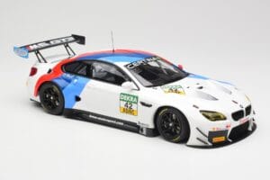 BMW M6 GT3 F13 #42 BMW Team Schnitzer R. Collard / P. Eng ADAC GT Masters Oschersleben 2017 Minichamps 1:18 155172652 Kov – obrázek 4 z 6
