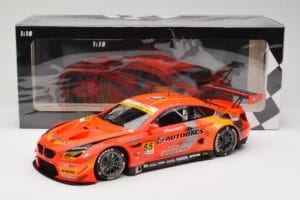 BMW M6 GT3 F13 #55 Autobacs Racing Team R. Takagi / K. Kobayashi Super GT Series 2016 Minichamps 1:18 155162655 Kov – obrázek 6 z 6