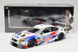 BMW M6 GT3 F13 #96 Turner Motorsport B. Auberlen / R. Foley Class Winner Petit Le Mans 2019 Minichamps 1:18 153192696 Kov – obrázek 6 z 6