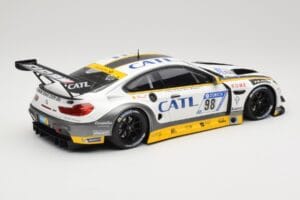 BMW M6 GT3 F13 #98 Rowe Racing M. Palttala / N. Catsburg 2nd Place 24 Hours of Nurburgring 2017 Minichamps 1:18 155172698 Kov – obrázek 2 z 6