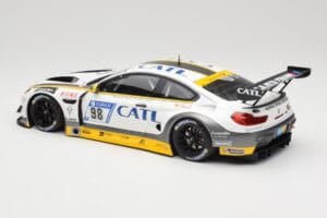 BMW M6 GT3 F13 #98 Rowe Racing M. Palttala / N. Catsburg 2nd Place 24 Hours of Nurburgring 2017 Minichamps 1:18 155172698 Kov – obrázek 5 z 6