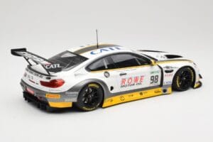 BMW M6 GT3 F13 #98 Rowe Racing T. Blomqvist / N. Catsburg 24 Hours of Spa 2017 Minichamps 1:18 155172688 Kov – obrázek 2 z 6