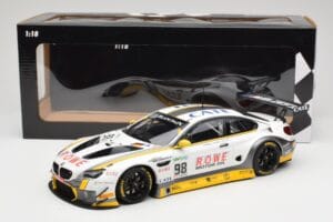 BMW M6 GT3 F13 #98 Rowe Racing T. Blomqvist / N. Catsburg 24 Hours of Spa 2017 Minichamps 1:18 155172688 Kov – obrázek 6 z 6